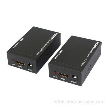 HDMI Extender, Over Single 50m/164ft UTP Cables with Dual IR Control